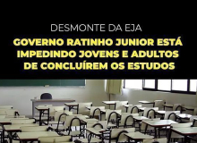 Governo Ratinho Junior “está impedindo jovens e adultos de concluírem os estudos”