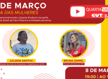 Quarta Sindical: #8M e a luta das mulheres