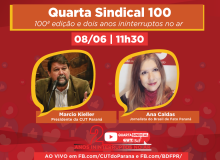 Quarta Sindical: Especial 100ª edição e dois anos no ar