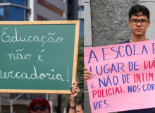 APP-Sindicato convoca Dia D de luta contra privatização e militarização de escolas