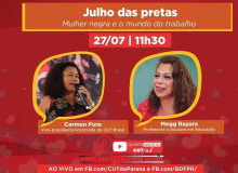 Quarta Sindical: Julho das Pretas