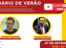 Quarta Sindical: Horário de Verão