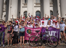 7ª Pedalada pelo Fim da Violência contra as Mulheres tem protesto e homenagens