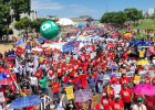Marcha contra a reforma administrativa une servidores de todo o país, em Brasília