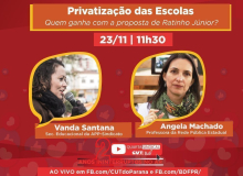 Quarta Sindical:  Privatização das Escolas