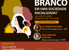 CUT Paraná promove o debate “O que é ser branco em uma sociedade racializada?"