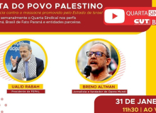 Quarta Sindical: A Luta da Palestina