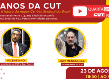 Quarta Sindical:  40 anos da CUT