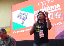 Campanha “Dá uma pausa, mude a causa” é destaque durante a abertura da 17ª Plenária