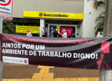 Bancários paralisam agência do BB em Toledo por conta de assédio moral