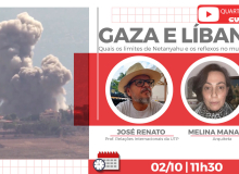 Quarta Sindical: Gaza e Líbano