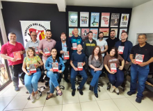 CUT-PR participa da reunião do Sistema Diretivo do Sindicato de Campo Mourão