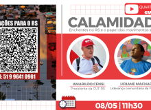 Quarta Sindical: Calamidade