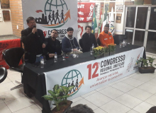 CUT Paraná no 12º Congresso Unificado dos Petroleiros e Petroquímicos do PR e SC