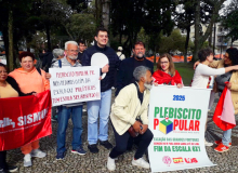 Plebiscito Popular 2025 foi destaque no final de semana em Curitiba