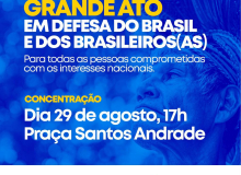 “Meu Brasil Brasileiro”: Curitiba nas ruas em defesa da soberania nacional dia 29/08