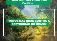 Greve Global pelo Clima terá ato em Curitiba na sexta-feira