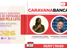 Quarta Sindical: Caravana Bancária