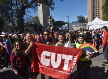 CUT Paraná participa da 7ª Marcha da Diversidade de Curitiba