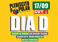 “Dia D” do Plebiscito Popular no Paraná será na quarta-feira