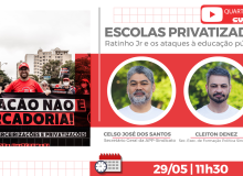 Quarta Sindical: Privatização das escolas