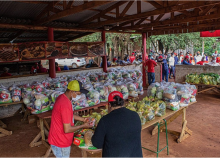 Acampamento Fidel Castro conquista certificação orgânica para Horta Comunitária